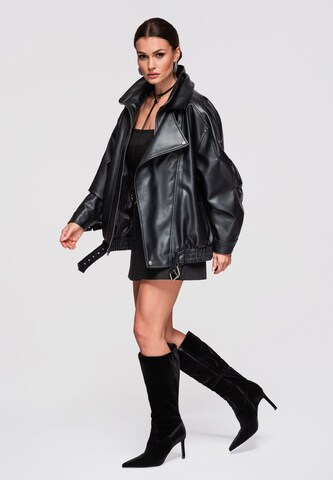 Ombre Tussenjas in Zwart