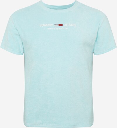 Tommy Jeans Shirt in hellblau / weiß, Produktansicht