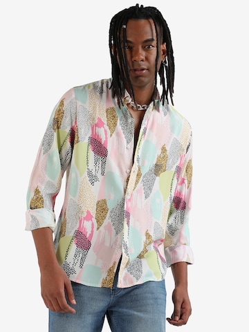 Campus Sutra Regular fit Overhemd 'Jesse' in Gemengde kleuren: voorkant