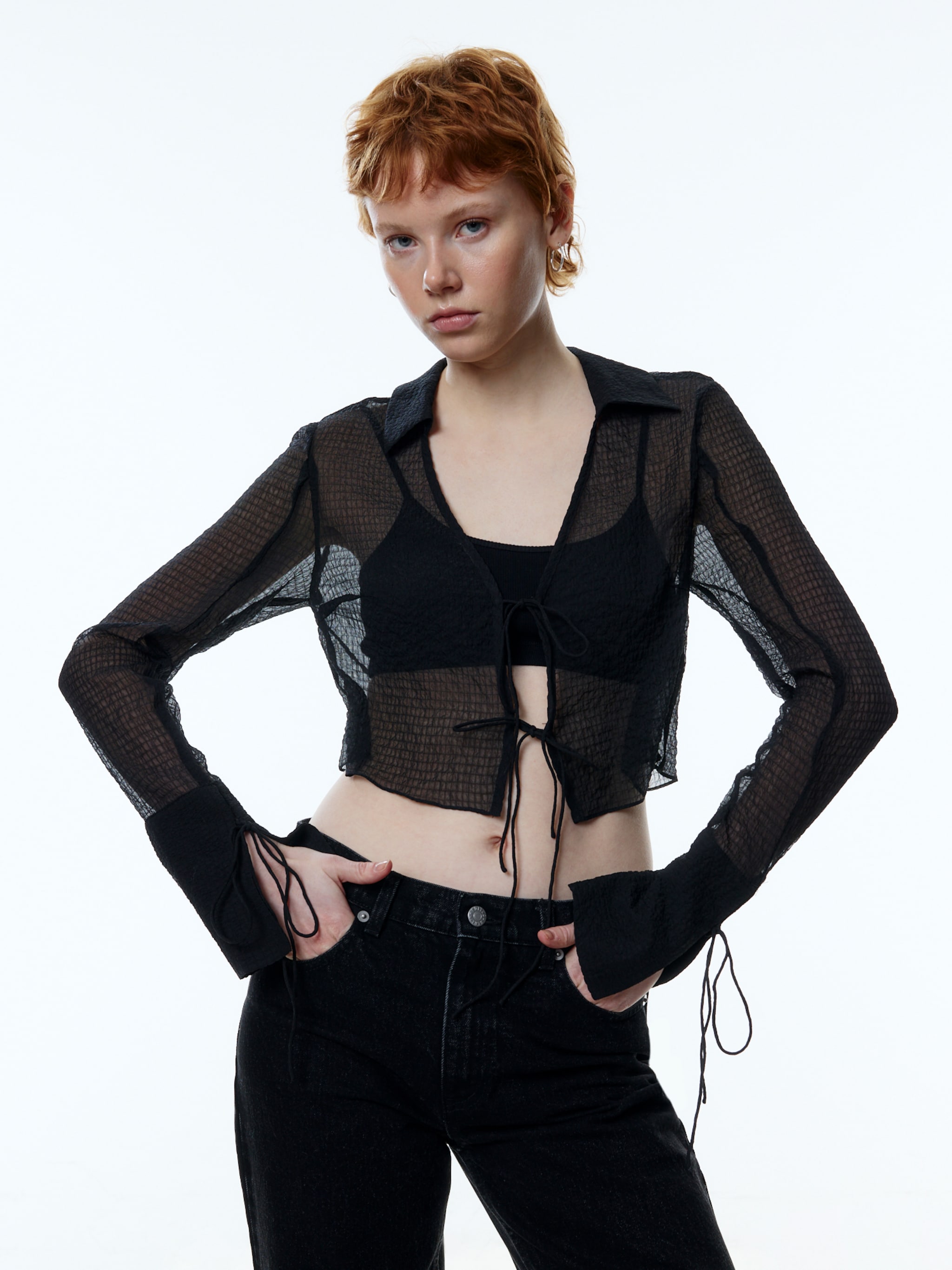 EDITED Produkte Bluse 'Kenya' schwarz