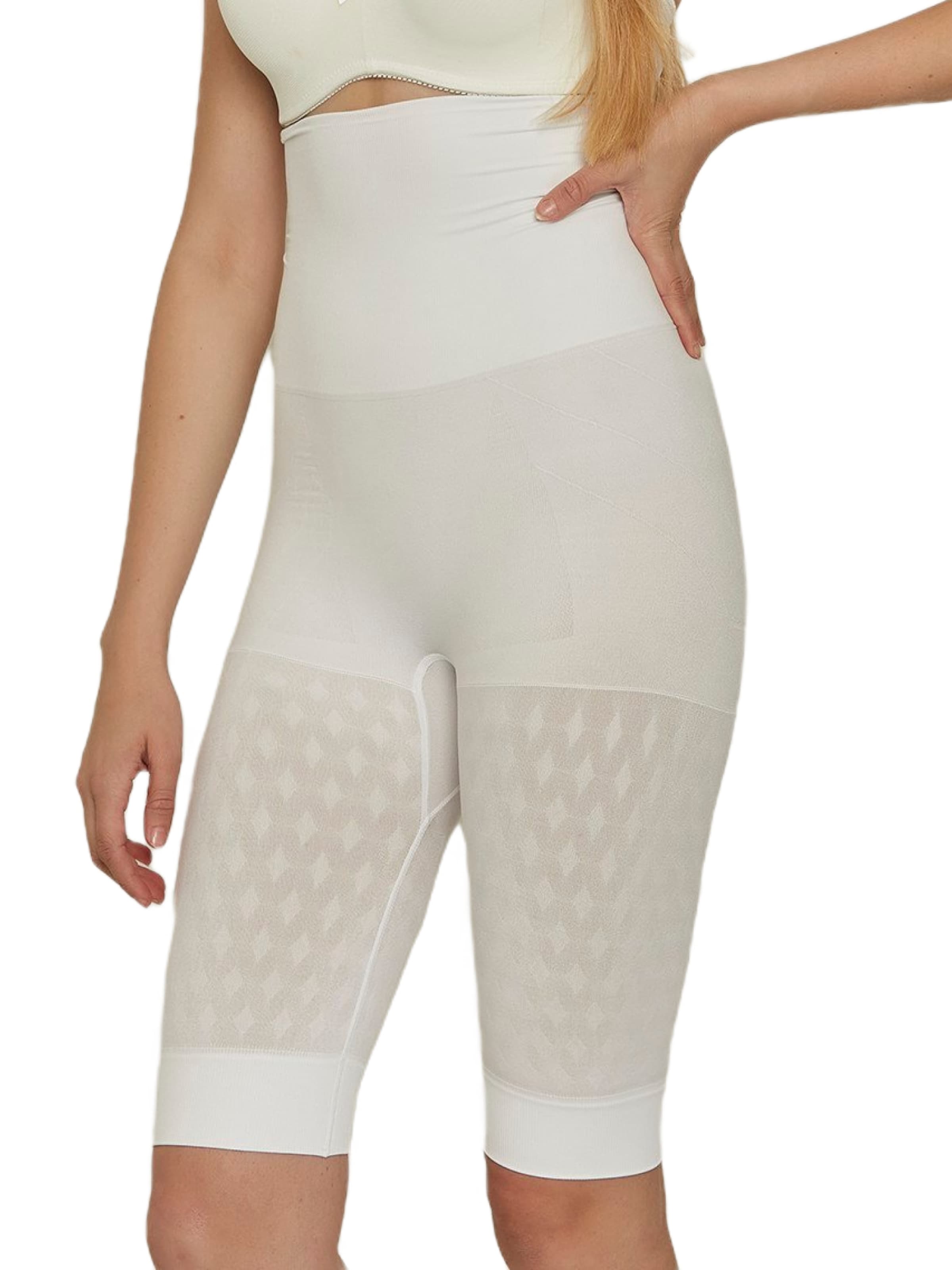 C&City Shapinghose in Weiß: Vorderseite