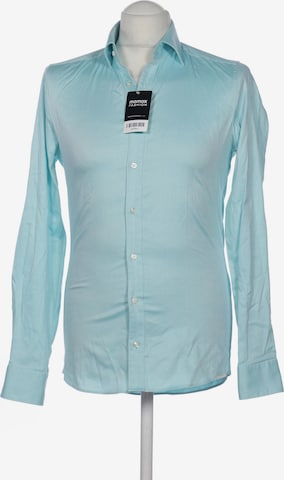 OLYMP Button Up Shirt in S in Green: front