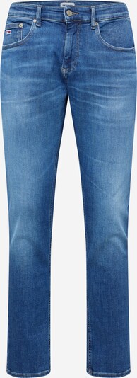 Tommy Jeans Jean 'AUSTIN' en bleu marine / bleu denim / rouge / blanc cassé, Vue avec produit