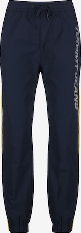 Tommy Jeans Regular Broek in Blauw: voorkant