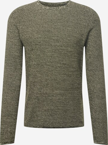 Pullover 'Niko' di Only & Sons in verde: frontale