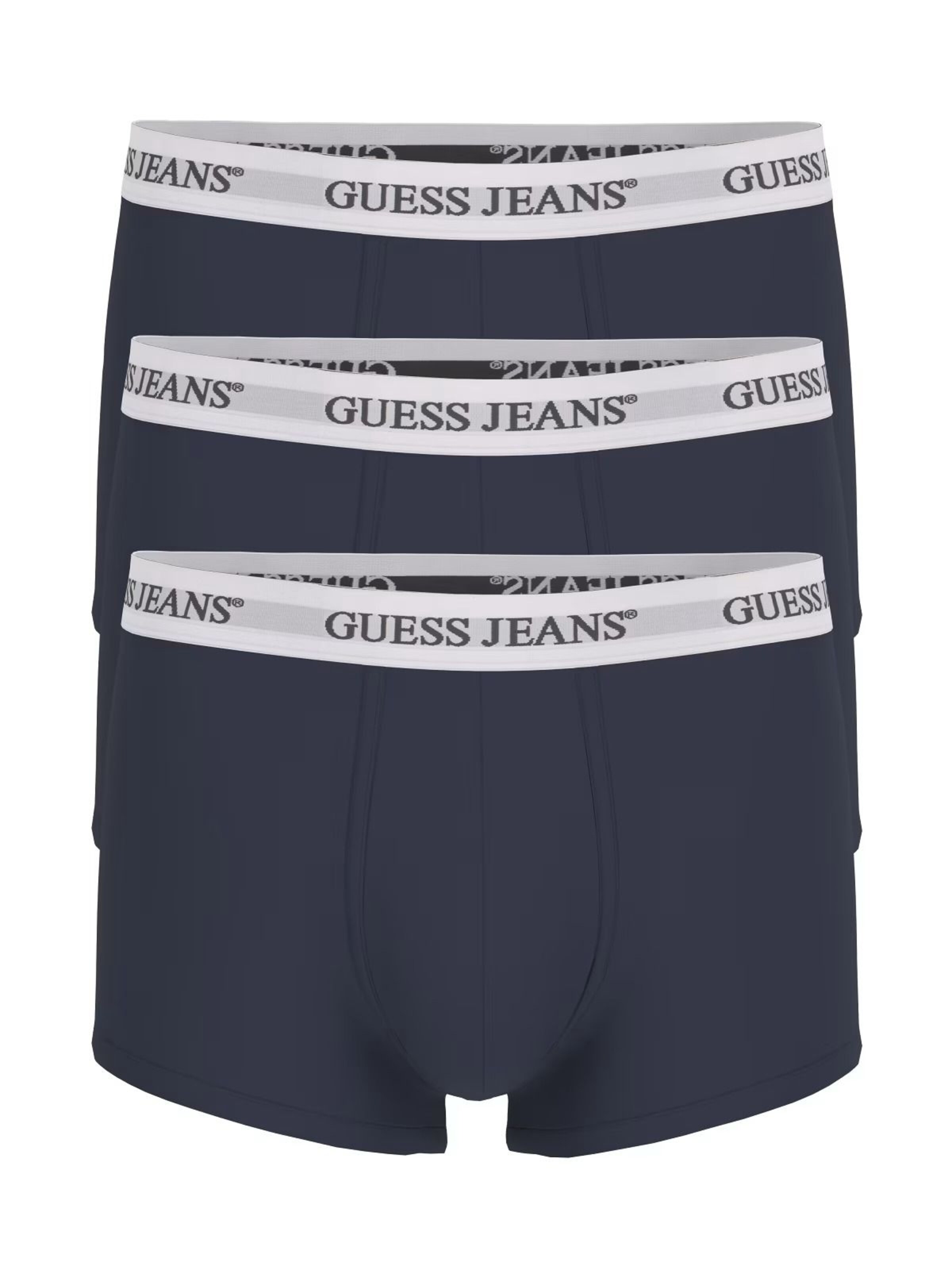 Pantaloncini intimi lunghi GUESS di colore blu, Visualizzazione prodotti