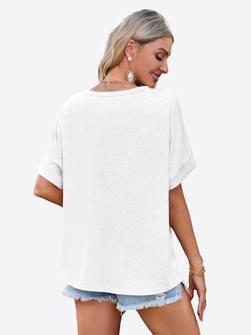 Imily Bela T-Shirt in Weiß: Rückseite