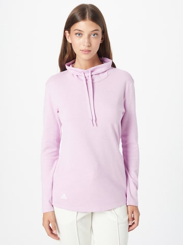 ADIDAS SPORTSWEARSportska sweater majica - ljubičasta boja: prednji dio