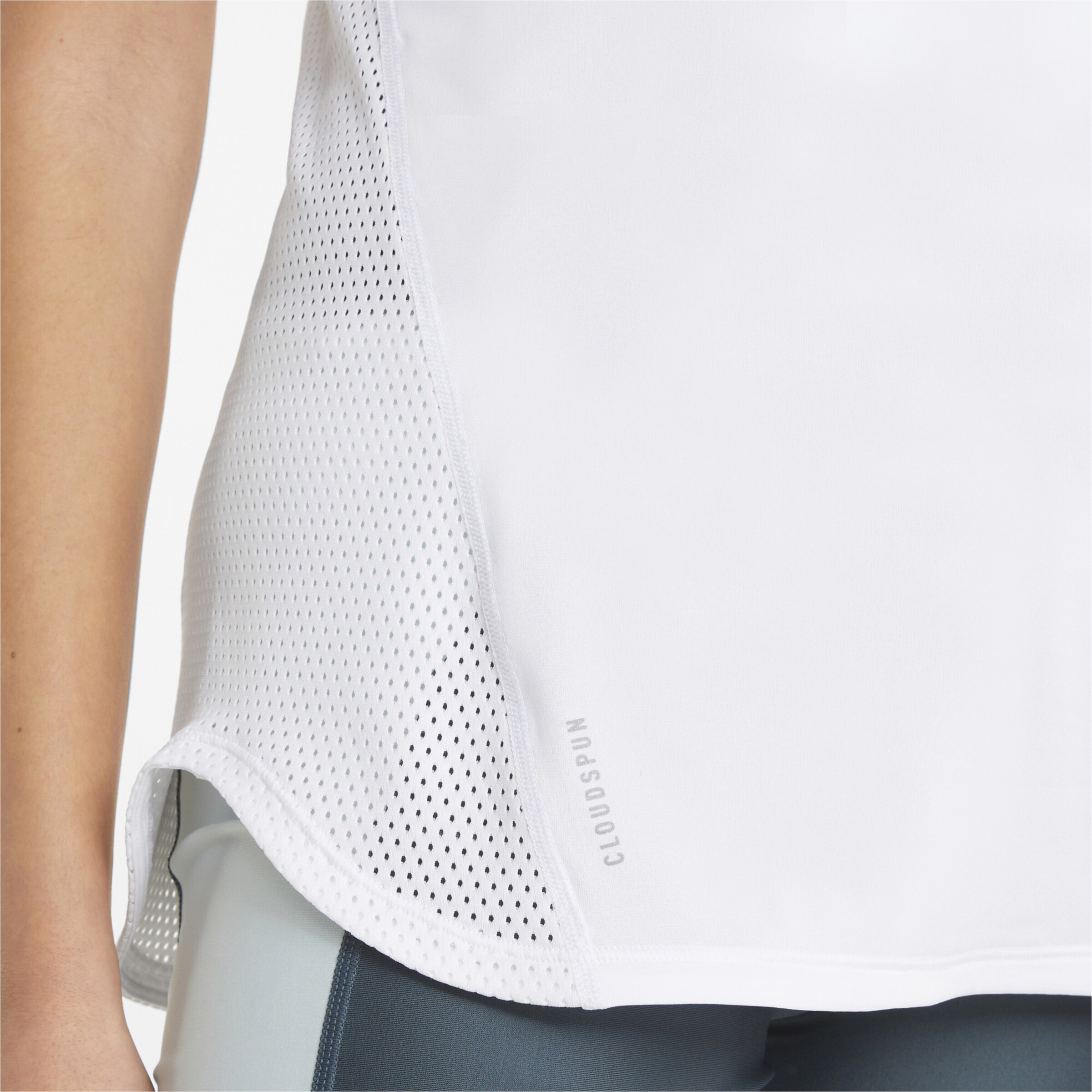 Frauen Sportbekleidung PUMA Sporttop in Weiß - FL58259 Frauen Sportbekleidung PUMA Sporttop in Weiß - FL58259