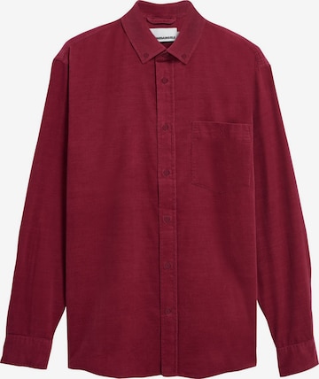 Chemise ARMEDANGELS en rouge : devant