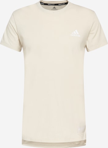 Tricou funcțional de la ADIDAS SPORTSWEAR pe alb: față