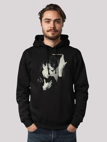 Sweat-shirt 'David Bowie Heroes' F4NT4STIC en noir : devant