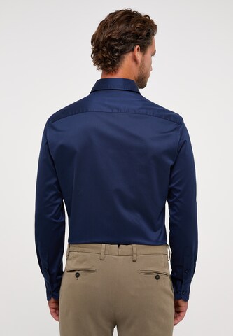 ETERNA Slim fit Zakelijk overhemd in Blauw