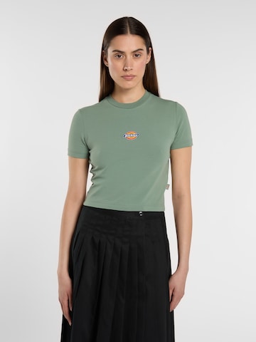 DICKIES Μπλουζάκι 'Maple Valley' σε πράσινο: μπροστά