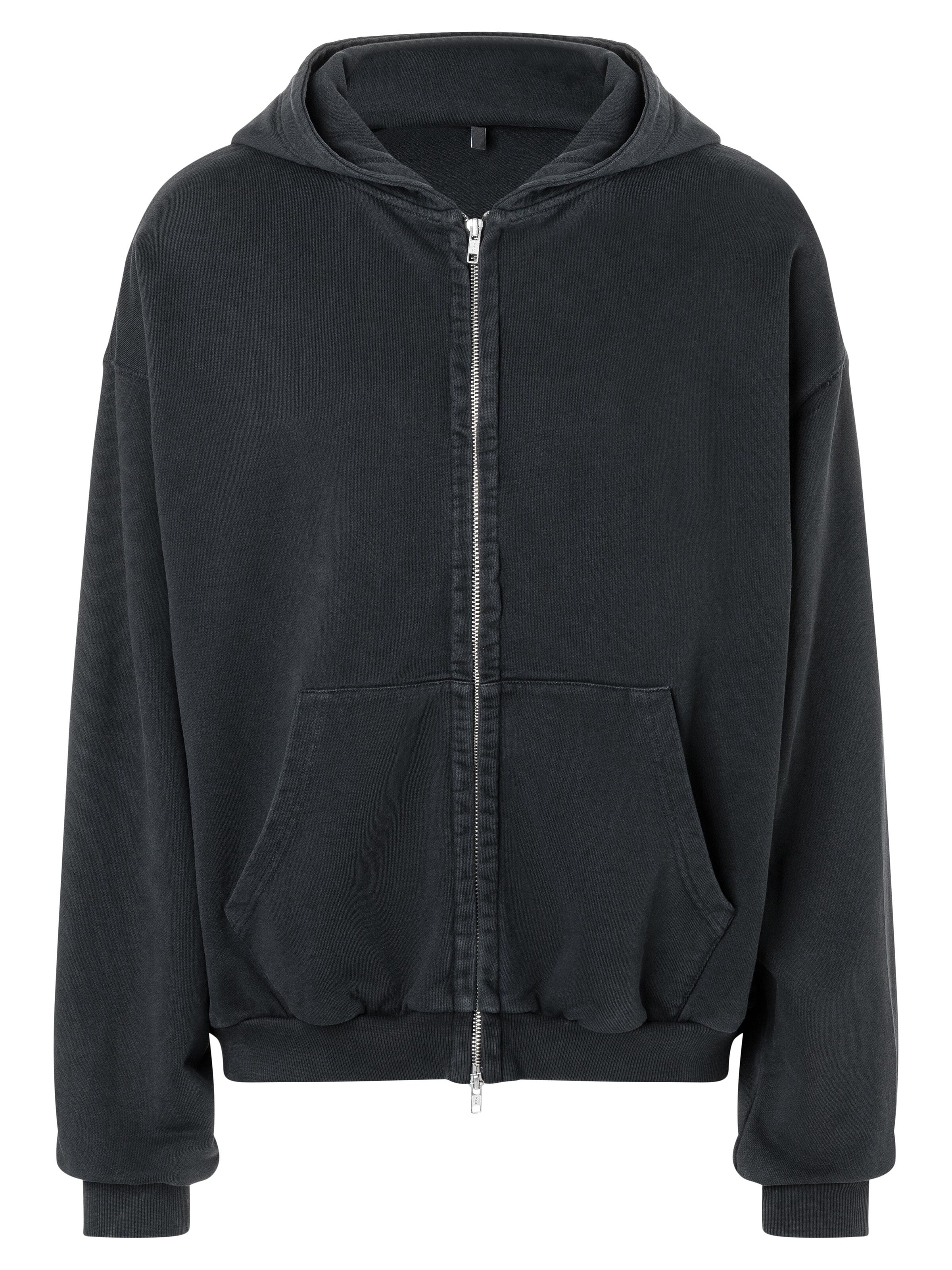 YSPT Studio Zip-Up Hoodie 'CHALLENGER' in Black