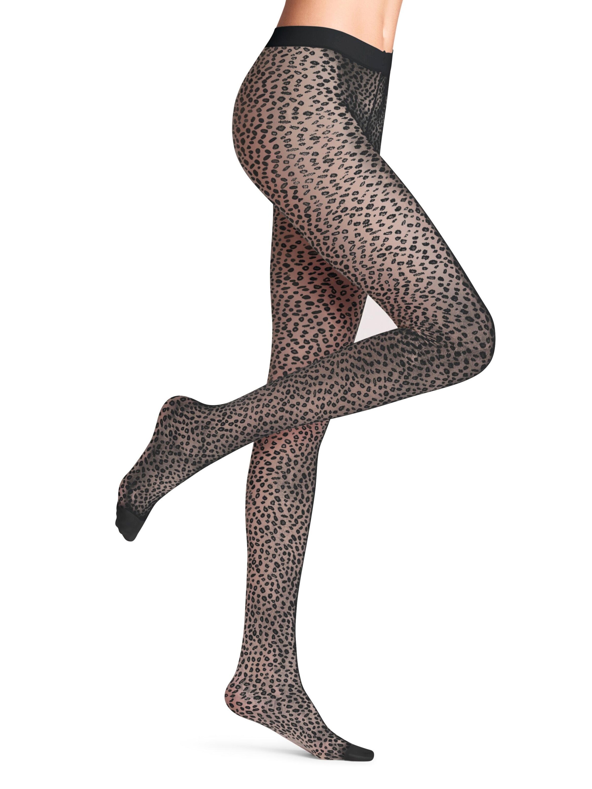 FALKE Tights 'Shell Fragments' in Black
