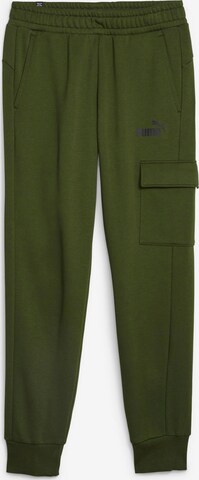 PUMA Tapered Pants in Green: front