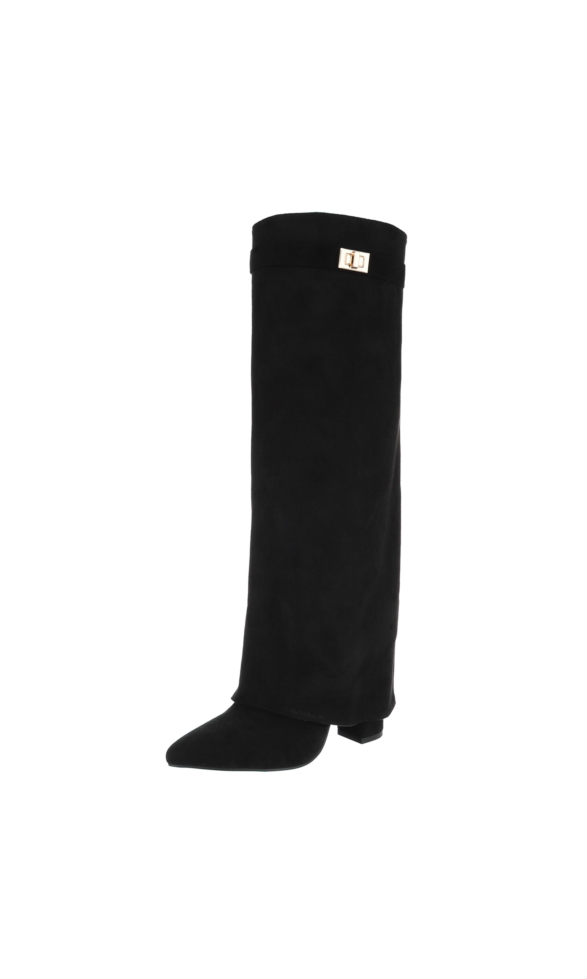 Ital-Design Boots in Black: front