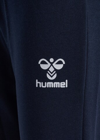 Hummel Regular Sportbroek in Blauw