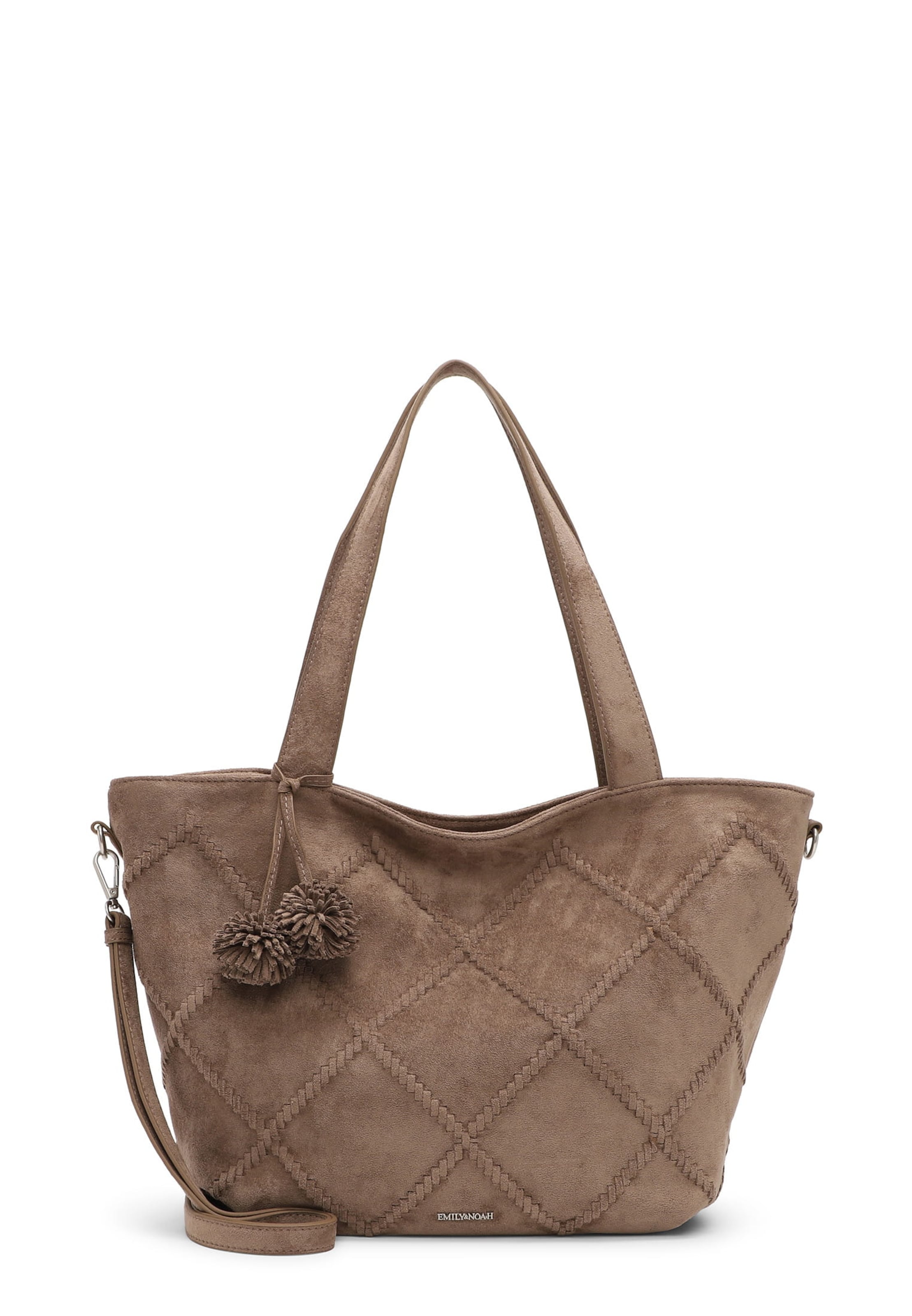 Emily & Noah Shopper 'Leanne' in Beige: front