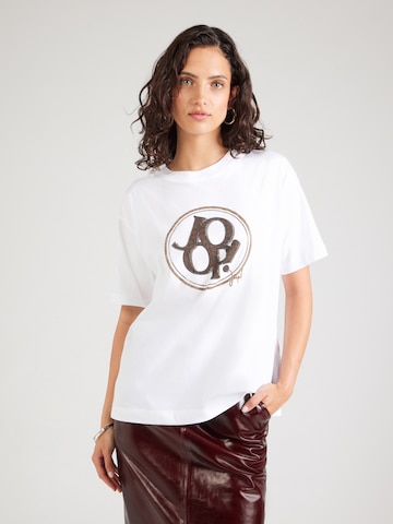 JOOP! T-shirt 'Tashi' i vit: framsida