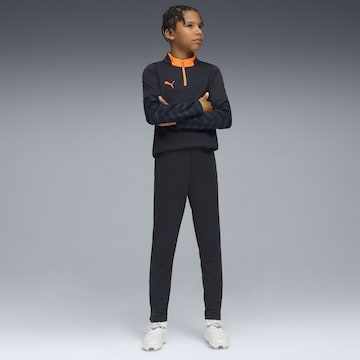 PUMA Slimfit Sportbroek 'Individual Cup' in Blauw