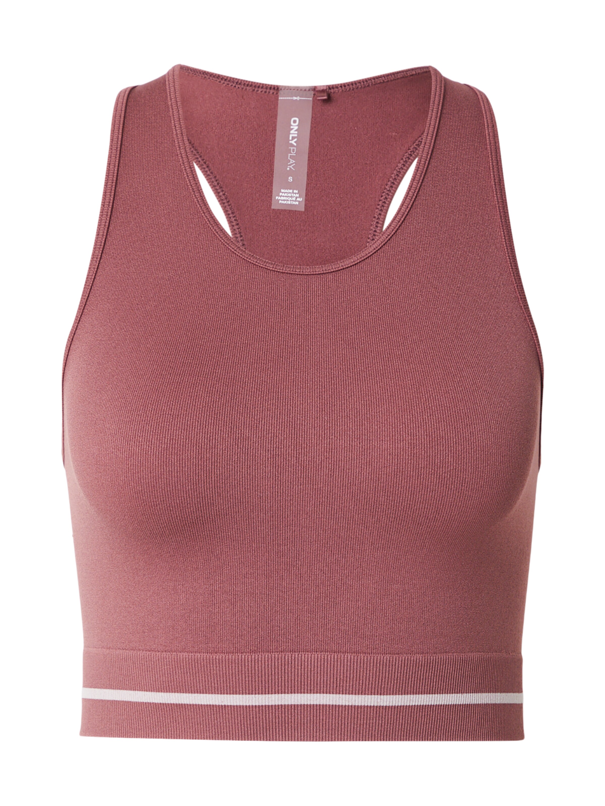 ONLY PLAY Αθλητικό σουτιέν 'ONPDAISY-1' σε ροζέ / λευκό, Άποψη προϊόντος