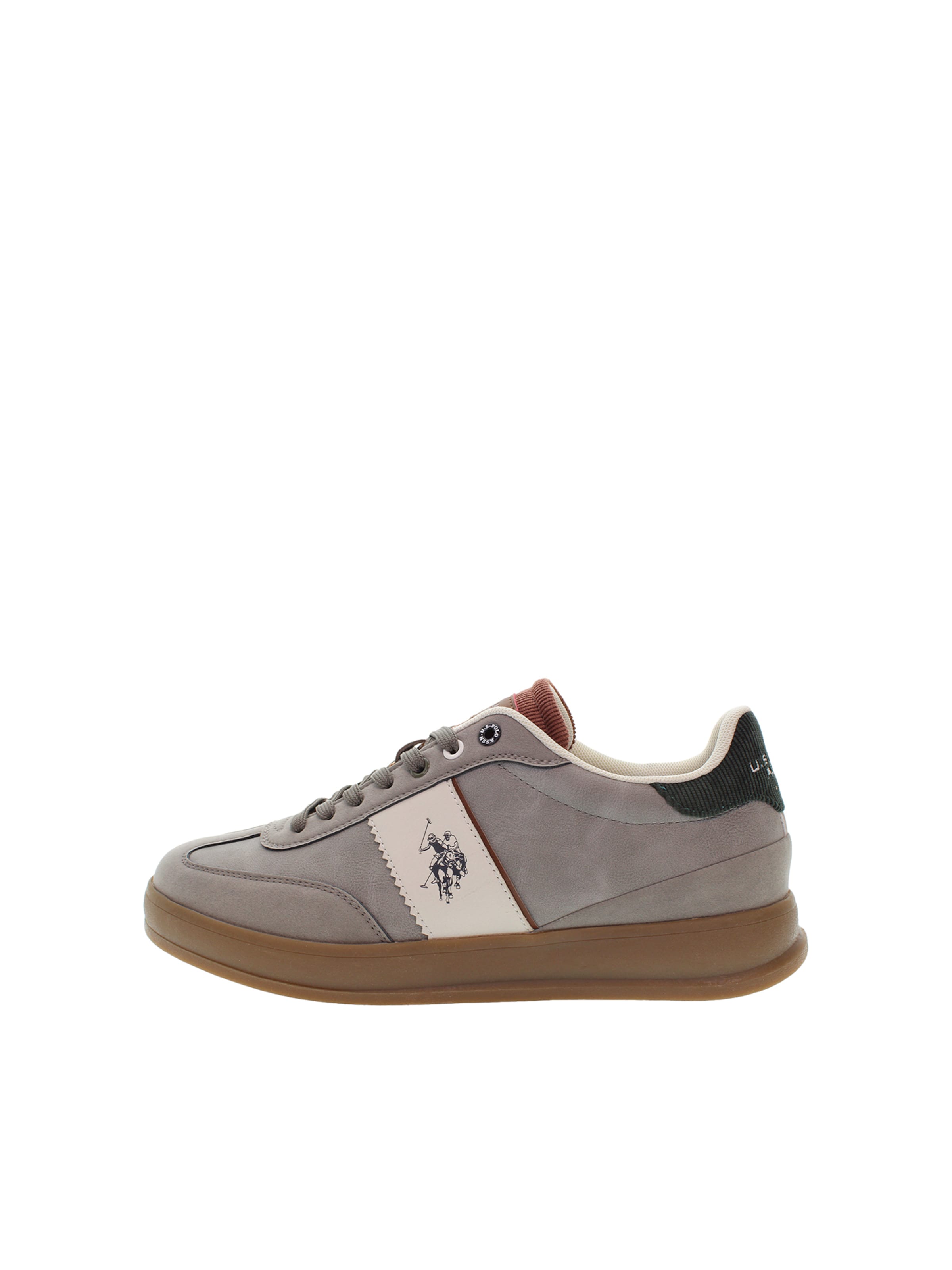 Sneaker bassa 'Campy' di U.S. POLO ASSN. in grigio: frontale