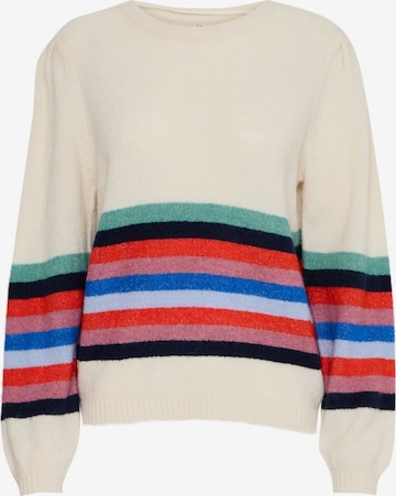 Pull-over 'IHDusty' ICHI en beige : devant