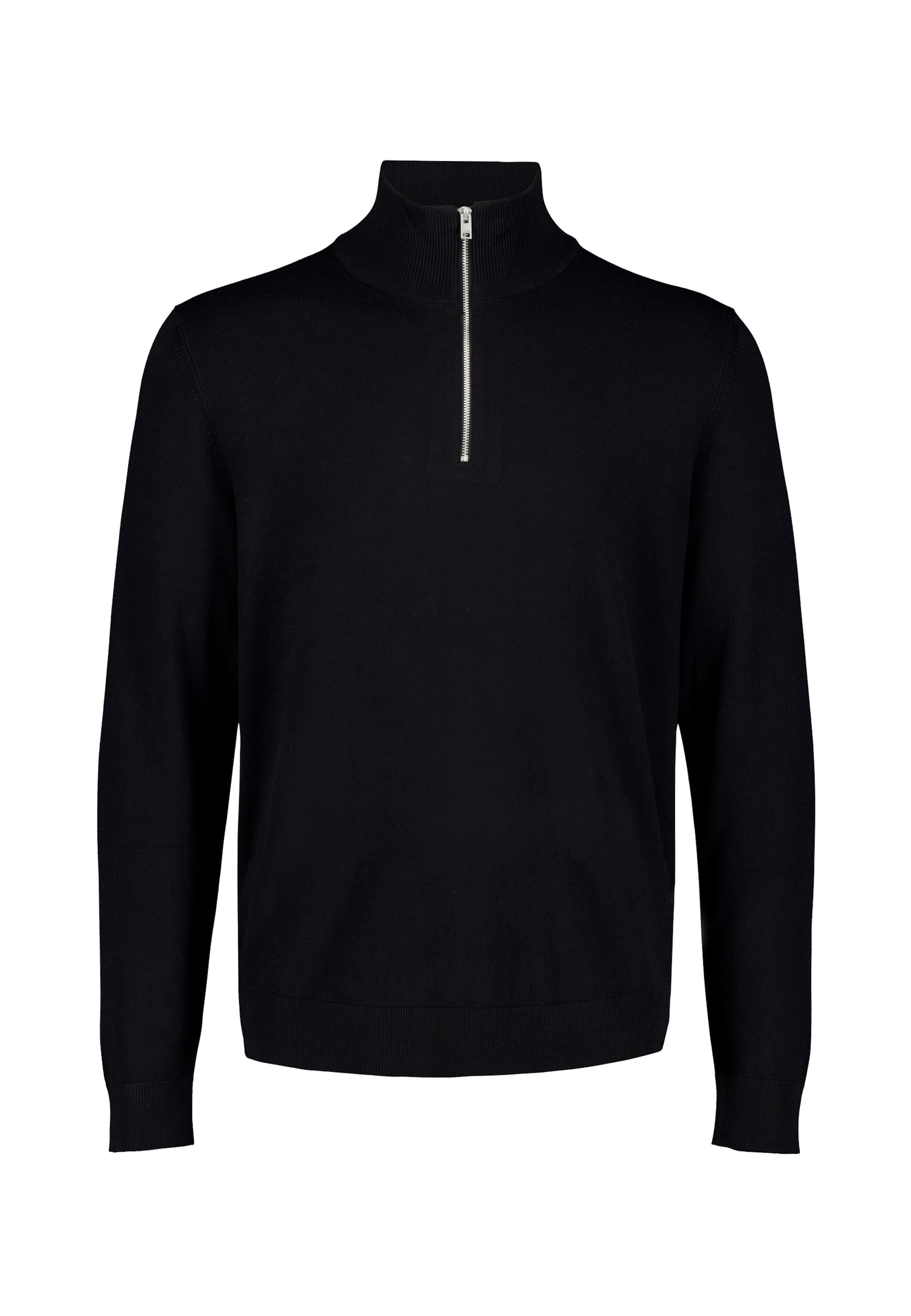 Lindbergh Pullover in Schwarz: Vorderseite