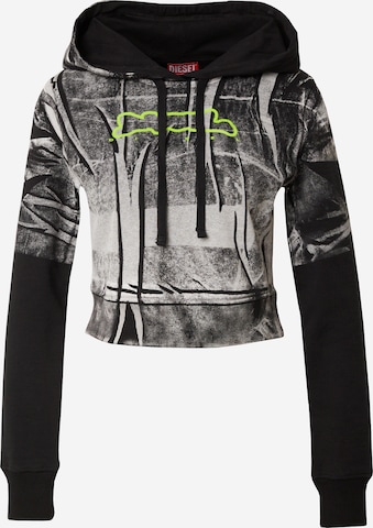 Sweat-shirt DIESEL en noir : devant