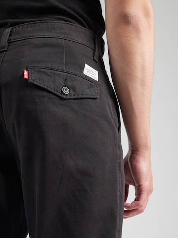 LEVI'S ® Regularen Chino hlače 'AUTHENTIC' | črna barva