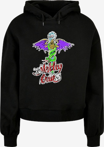 Merchcode Sweatshirt 'Motley Crue - Dr Feel Good' in Zwart: voorkant