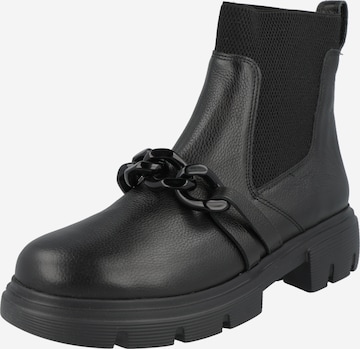 Paul Green Chelsea Boots in Black: front