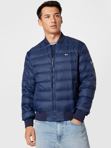 Veste mi-saison Tommy Jeans en bleu : devant