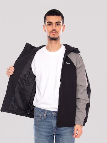 HUF Kurtka przejściowa 'Set Shell Jacket Black' w kolorze czarny