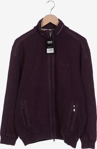 Engbers Sweatshirt & Zip-Up Hoodie in L in Purple: front