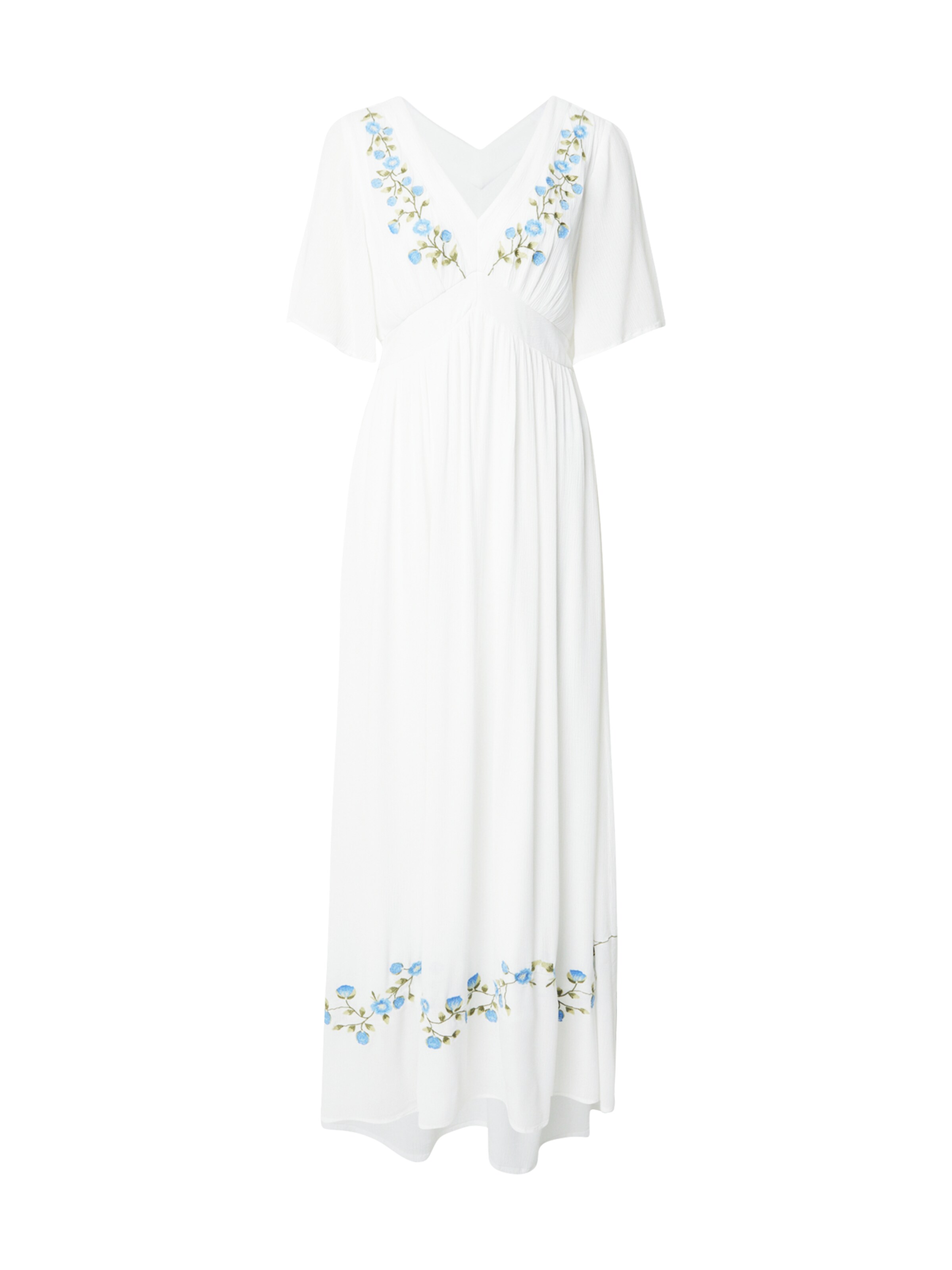 YAS Kleid 'YASCHELLA' in Weiß: Vorderseite