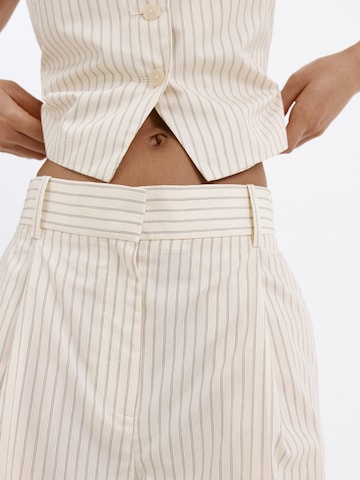 MANGO Regular Shorts 'MICHY' in Beige