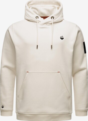 STONE HARBOUR Sweatshirt in White: front