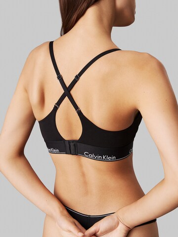 Push-up Soutien-gorge 'Plunge Bra' Calvin Klein Underwear en noir
