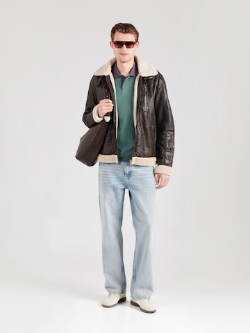 NAPAPIJRI Μπλουζάκι 'EMBERS' σε πράσινο