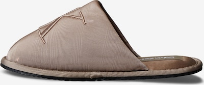 Naminės šlepetės iš Calvin Klein, spalva – rusvai pilka, Prekių apžvalga