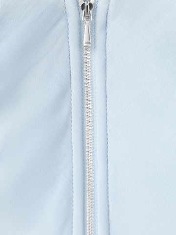 Top 'Azur' de la MANGO pe albastru