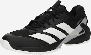 melns ADIDAS PERFORMANCE Sporta apavi 'Adizero Ubersonic 5 Clay': no priekšpuses