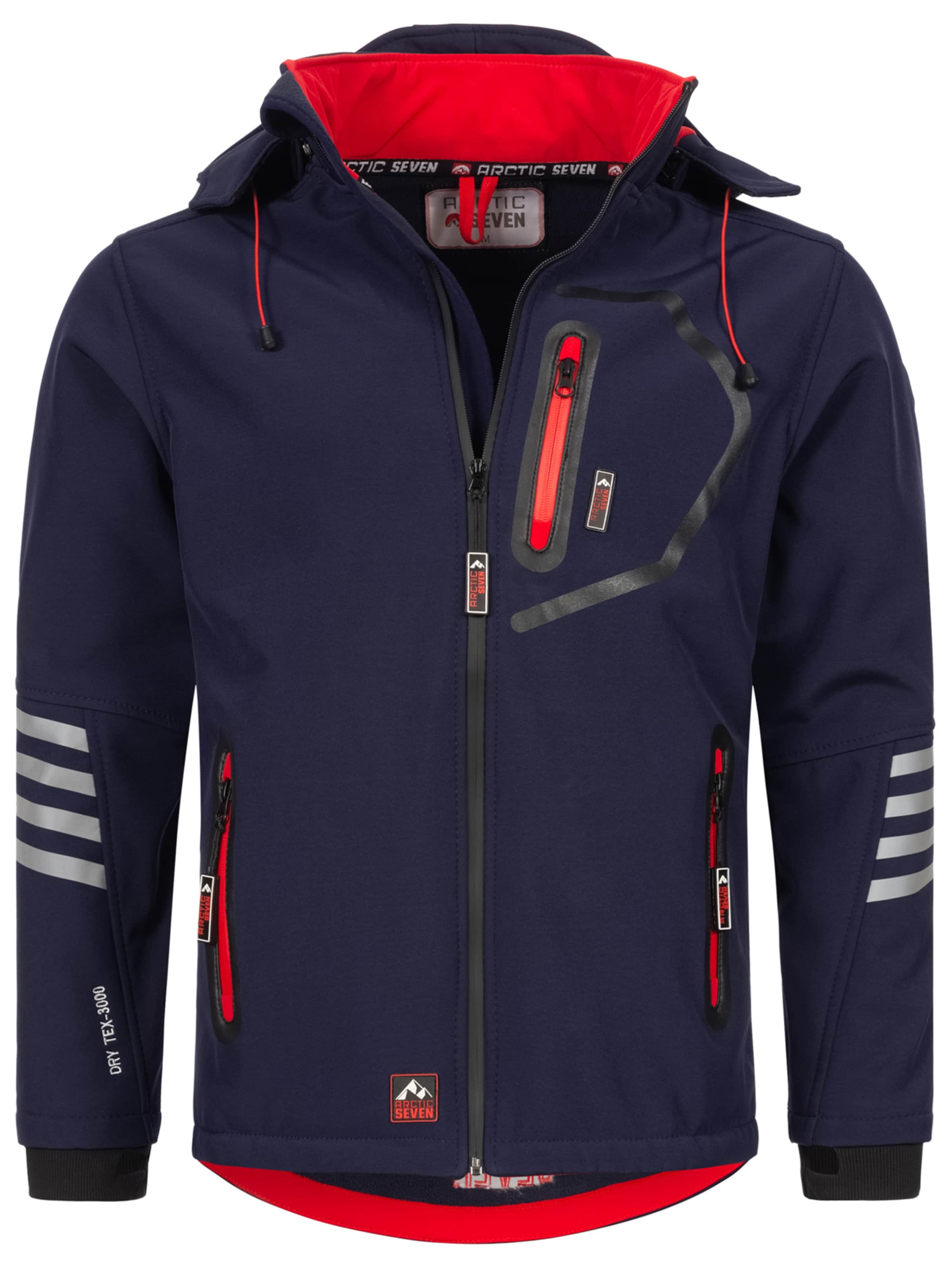 Arctic Seven Between-season jacket in Blue: front