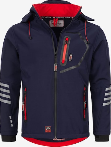 Arctic Seven Performance Jacket in Blue: front