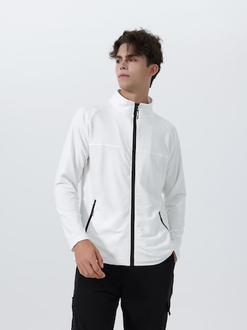 YOUTHUP Sportstrickjacke in Weiß