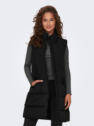 Gilet 'Matilde' ONLY en noir : devant