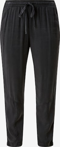 s.Oliver Tapered Broek in Zwart: voorkant